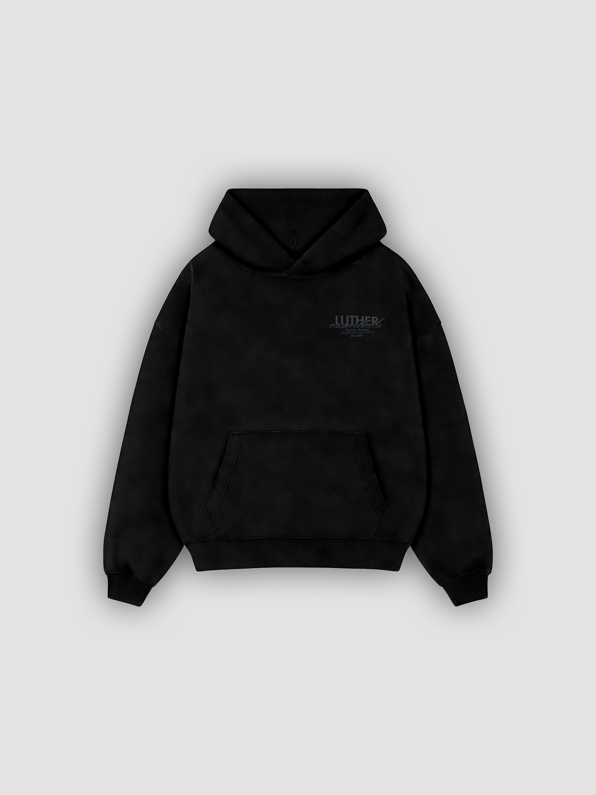 Onyx Black Hoodie